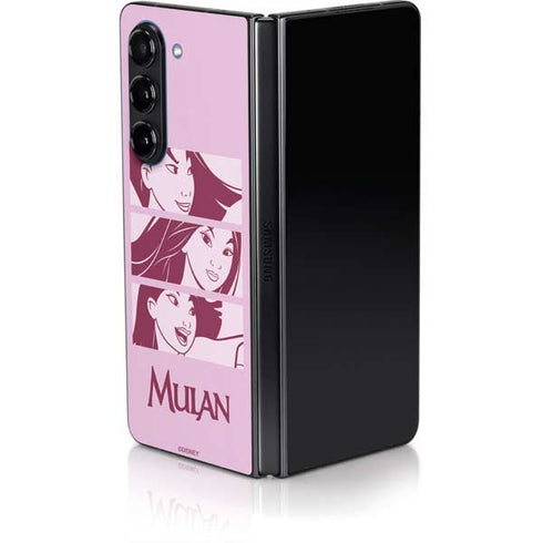 Disney Mulan Personalities Galaxy Z Fold5 5G Skin
